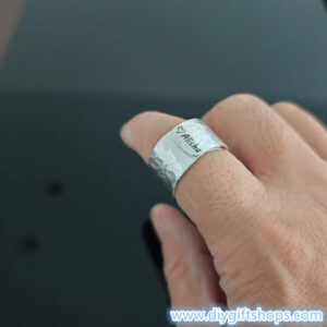 Is Your Jewelry Box Missing These Stunning Handmade Jewelry? 1 Customized silver ring_5