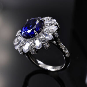 Discover the Secrets to Choosing Perfect Rings for Any Occasion 1 5-carat lab-grown colored gemstone and diamond ring for sale_Perfect Rings